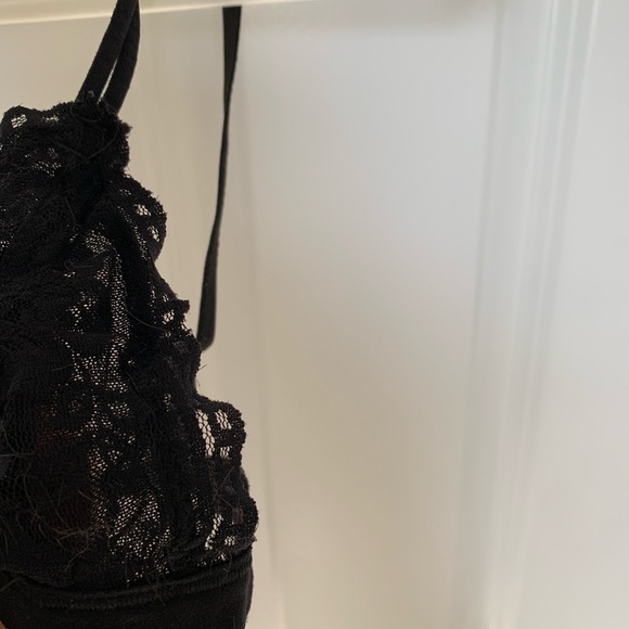 Forever 21 Black lace Bralette - Picture 2 of 5